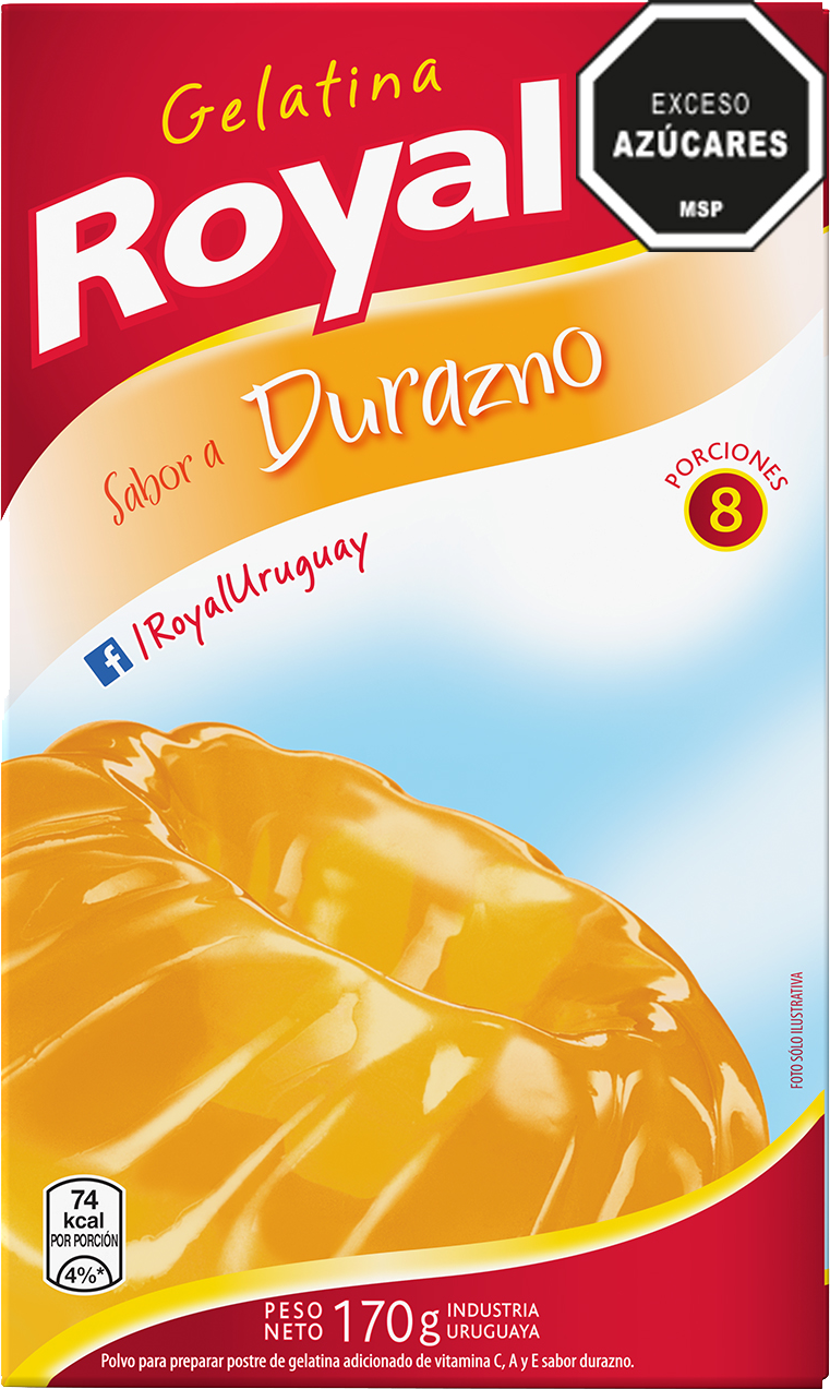 Gelatina Durazno - Nerilan Uruguay